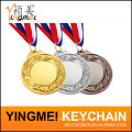 Custom Shiny Finish Olympic Gold Silver Bronze Medals for Sale